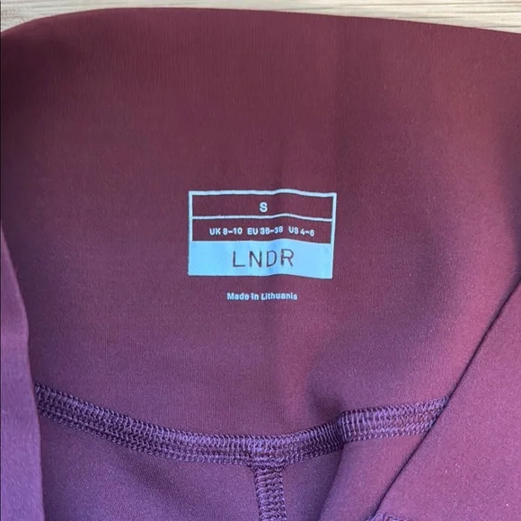 LNDR Rust Color 7.5" Length Bike Shorts - Picture 5 of 9